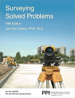 PPI Surveying Solved Problems, 5th Edition Paperback