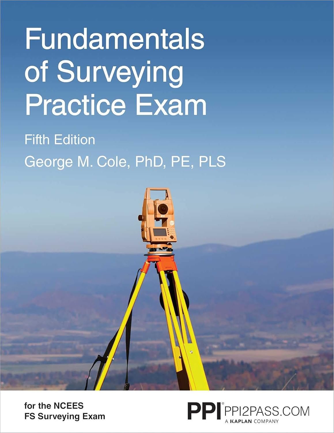 PPI Fundamentals of Surveying Practice Exam 5th Edition Paperback