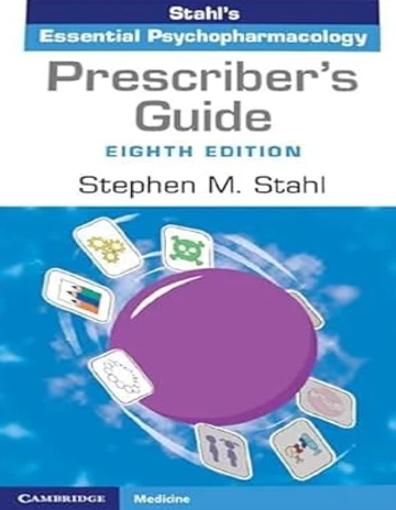 Prescriber’s Guide: Stahl’s Essenti