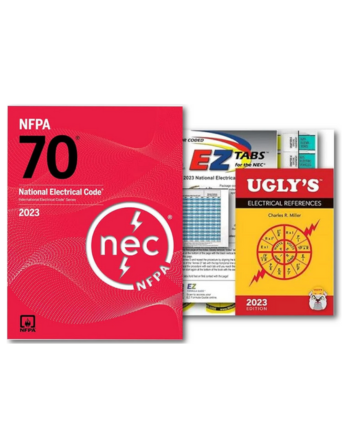 National Electrical Code 70 2023 Paperback, Ugly'S Electrical Ref Spiral with EZ Tab