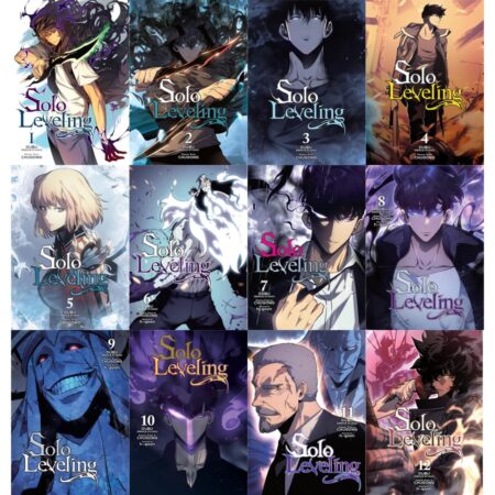 Solo Leveling Volumes 1-12 | Complete Manga Series Set by Chugong | 12 Book Collection