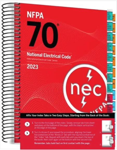 National Electrical Code, 2023 Edition, Spiralbound with Tabs