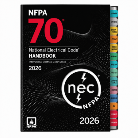 National Electrical Code 2026 Handbook Index tab 2026
