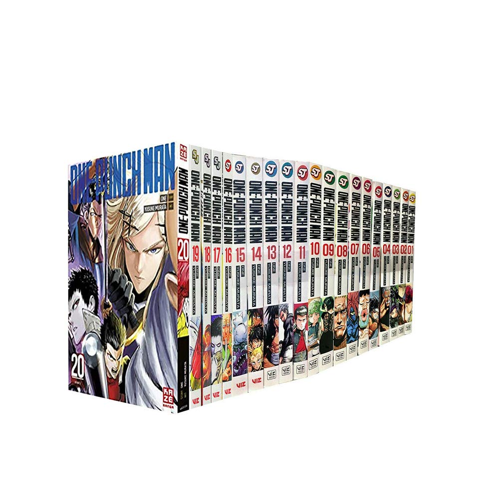 One-Punch Man Volume 1-21 Collection Books Set