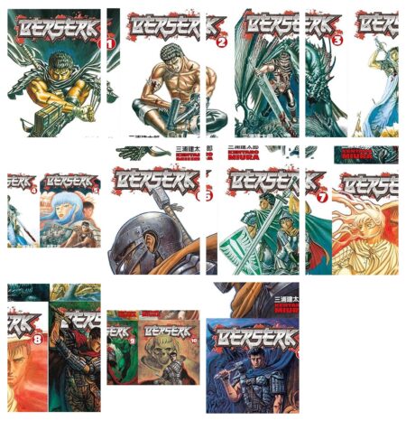 Berserk Volume 1–11 Collection – 11 Books Set by Kentaro Miura